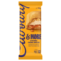 & More Caramel Creme Brulee Chocolate Block (195g)