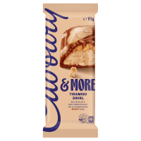 & More Tiramisu Swirl Chocolate Block (195g)