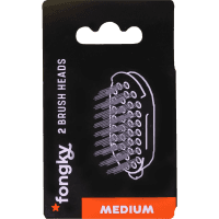 Medium Bristle Brush Heads Refill (2pk)