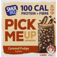 Pick Me Up Caramel Fudge Flavour Snack Bars (5 x 29g)