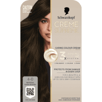 Natural Dark Brown 4-0 Hair Colour (1pk)