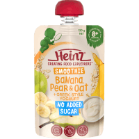 Banana Pear & Oat + Greek Style Yoghurt Smoothie 8+ Months Mashed (120g)