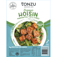 Organic Hoisin Marinated Tofu Cubes (250g)
