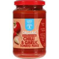 Flavour Boosting Chilli & Garlic Tomato Puree (350g)