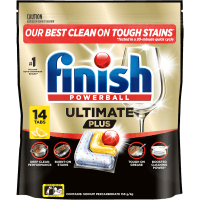 Ultimate Plus Lemon Dishwasher Tablets (14pk)