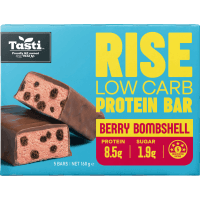Rise Berry Bombshell Low Carb Protein Bar (160g)
