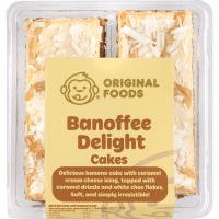 Banoffee Delight Cake (2pk)