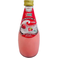 Strawberry Coconut Milk With Jelly (290ml)