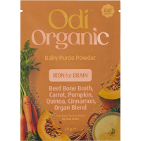 Carrot Organic Baby Puree Powder 6m+ Iron for Brain (20g)
