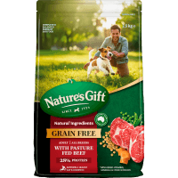Grain Free Pasture Fed Beef Dry Adult Dog Food (2.5kg)