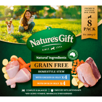Grain Free Homestyle Stew Chicken or Duck in Jelly Wet Dog Food (8 x 100g)
