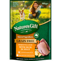 Grain Free Homestyle Stew Duck in Jelly Wet Dog Food (100g)