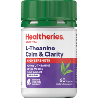 400mg L-theanine Calm & Clarity Capsules (60pk)