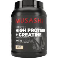 High Protein + Creatine  Vanilla Flavour Powder (900g)