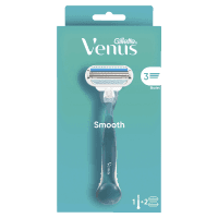 Smooth Razor With Cartridges (2pk)