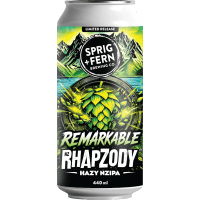 Remarkable Rhapzody Hazy NZIPA (440ml)