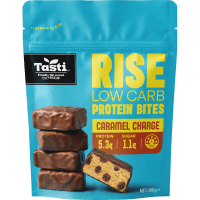 Rise Caramel Charge Low Carb Protein Bites (100g)