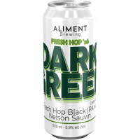 Dark Green Fresh Hop Black IPA Nelson Sauvin (500ml)