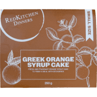 Greek Orange Syrup Cake Small Ready Meal (250g)