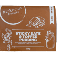 Sticky Date & Toffee Pudding Small Ready Meal (235g)