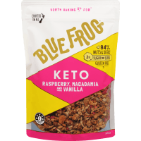 Raspberry Macadamia & Vanilla Keto Granola (350g)