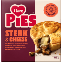 Beef Steak & Cheese Pie (200g)