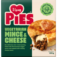 Vegetarian Mince & Cheese Pie (200g)