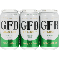 GFB Draught Beer (6 x 375ml)