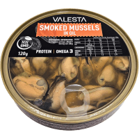 Mussels Smoked In Oil (120g)