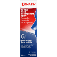 12 Hour Nasal Decongestant Spray (20ml)