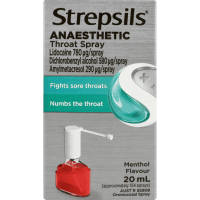 Anaesthetic Menthol Throat Spray (20ml)