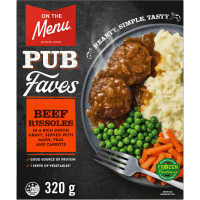 Pub Faves Beef Rissoles (320g)