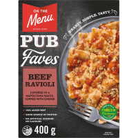 Pub Faves Beef Ravioli (400g)