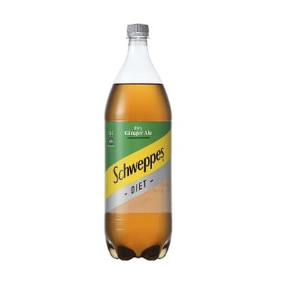 Schweppes Diet Dry Ginger Ale PET Bottle 1.5 Litre