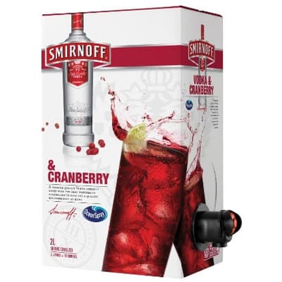 Smirnoff Vodka & Cranberry 5.7% Cask 2 Litre