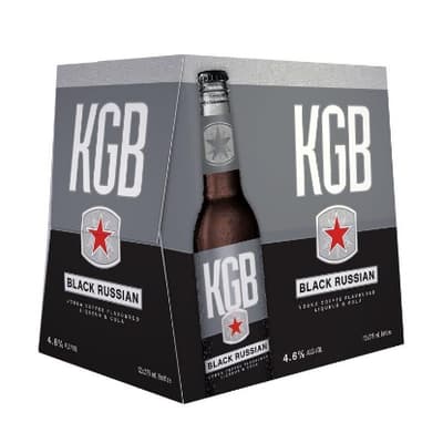 KGB Black Russian 4.6% Bottles 12x275ml