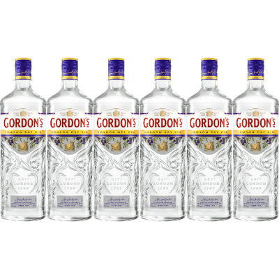 Gordon's Gin 6x1 Litre