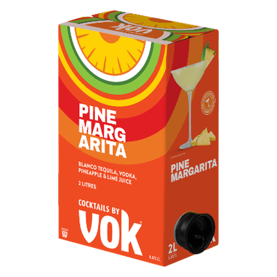 Vok Cocktails Pineapple Margarita 5% Cask 2 Litre