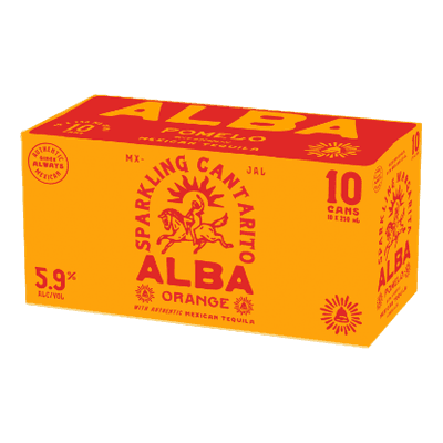 Alba Sparkling Cantaritos 5.9% Cans 10x250ml