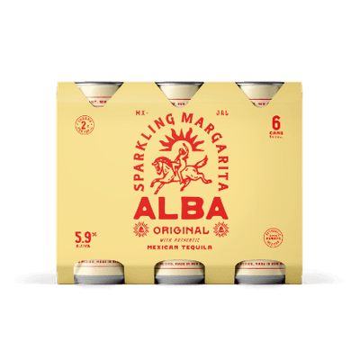 Alba Sparkling Margarita 5.9% Cans 6x250ml