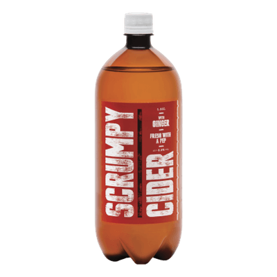 Scrumpy Cider Ginger PET Bottle 1.25 Litre