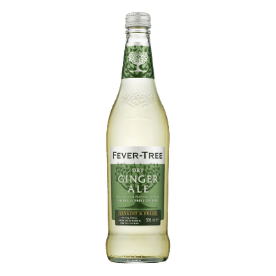 Fever-Tree Dry Ginger Ale Bottle 500ml