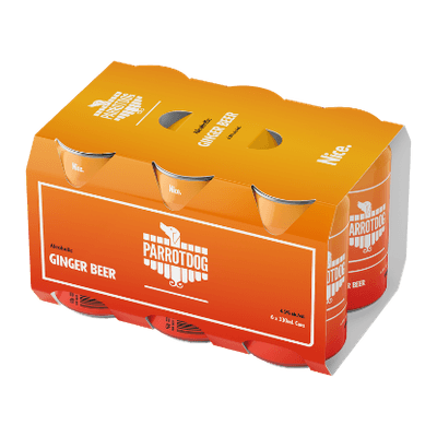Parrotdog Alcoholic Ginger Beer Cans 6x330ml
