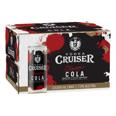 Cruiser Classic Cola 7% Cans 12x250ml