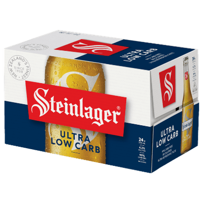 Steinlager Ultra Low Carb Bottles 24x330ml