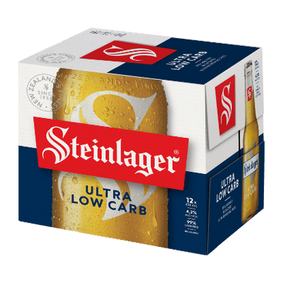Steinlager Ultra Low Carb Bottles 12x330ml