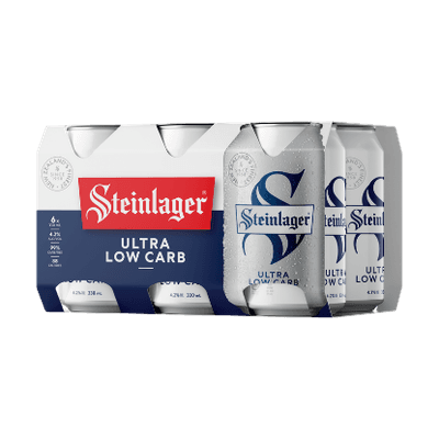 Steinlager Ultra Low Carb Cans 6x330ml