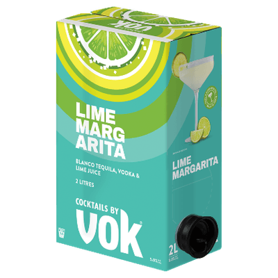 Vok Cocktails Lime Margarita 5% Cask 2 Litre