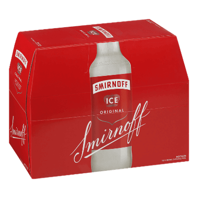 Smirnoff Ice Original 5% Bottles 10x300ml