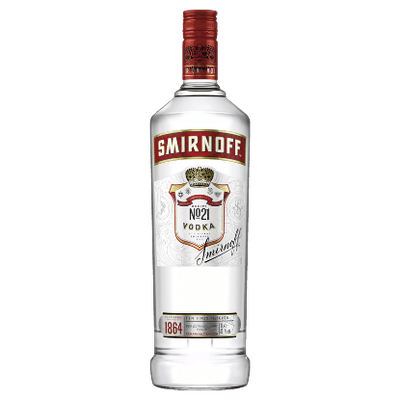 Smirnoff Red No.21 Vodka 1 Litre